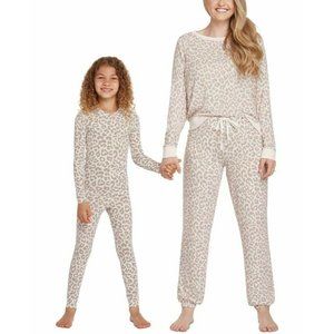 NWT! Honeydew Kids Girls Sz 4 Star Seeker 2pcs Pajama Set Pink Leopard